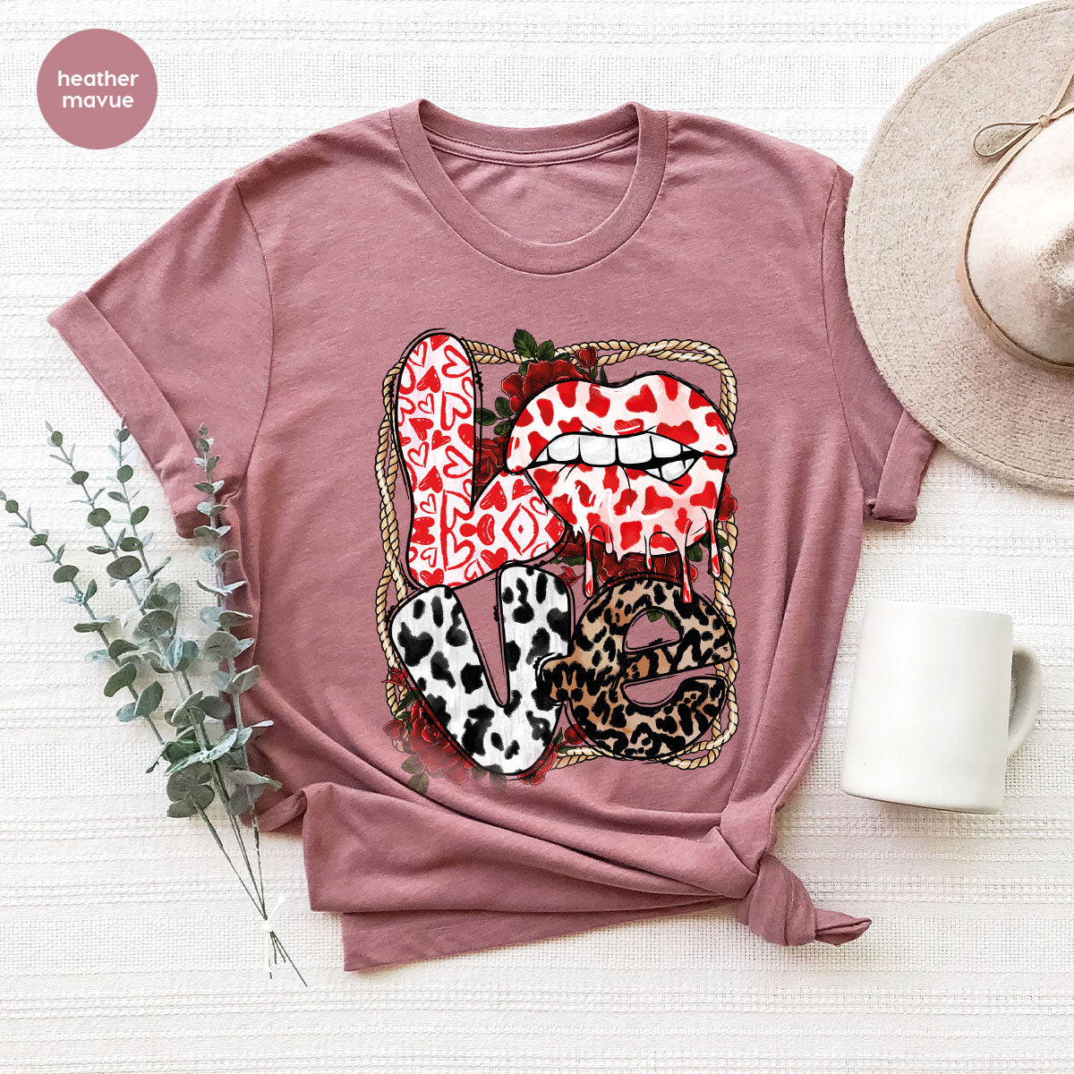 Love Shirt, Lovers Gift, Cool Valentine's Day T-Shirt product image 100