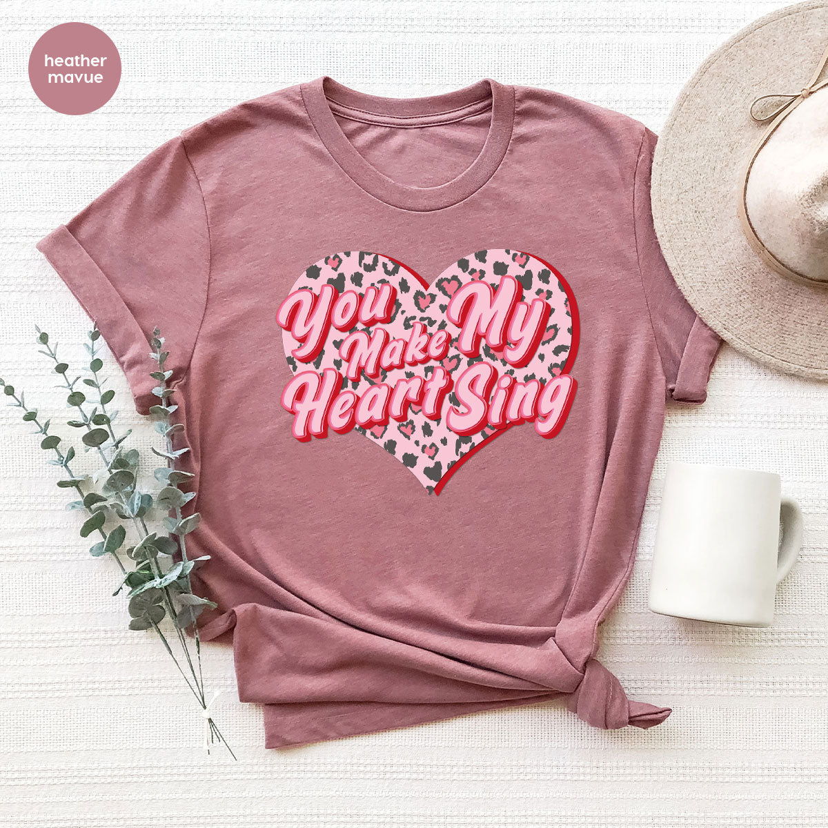 You Make My Heart Sing Shirt, Valentine's Day Romantic Gift product image 100