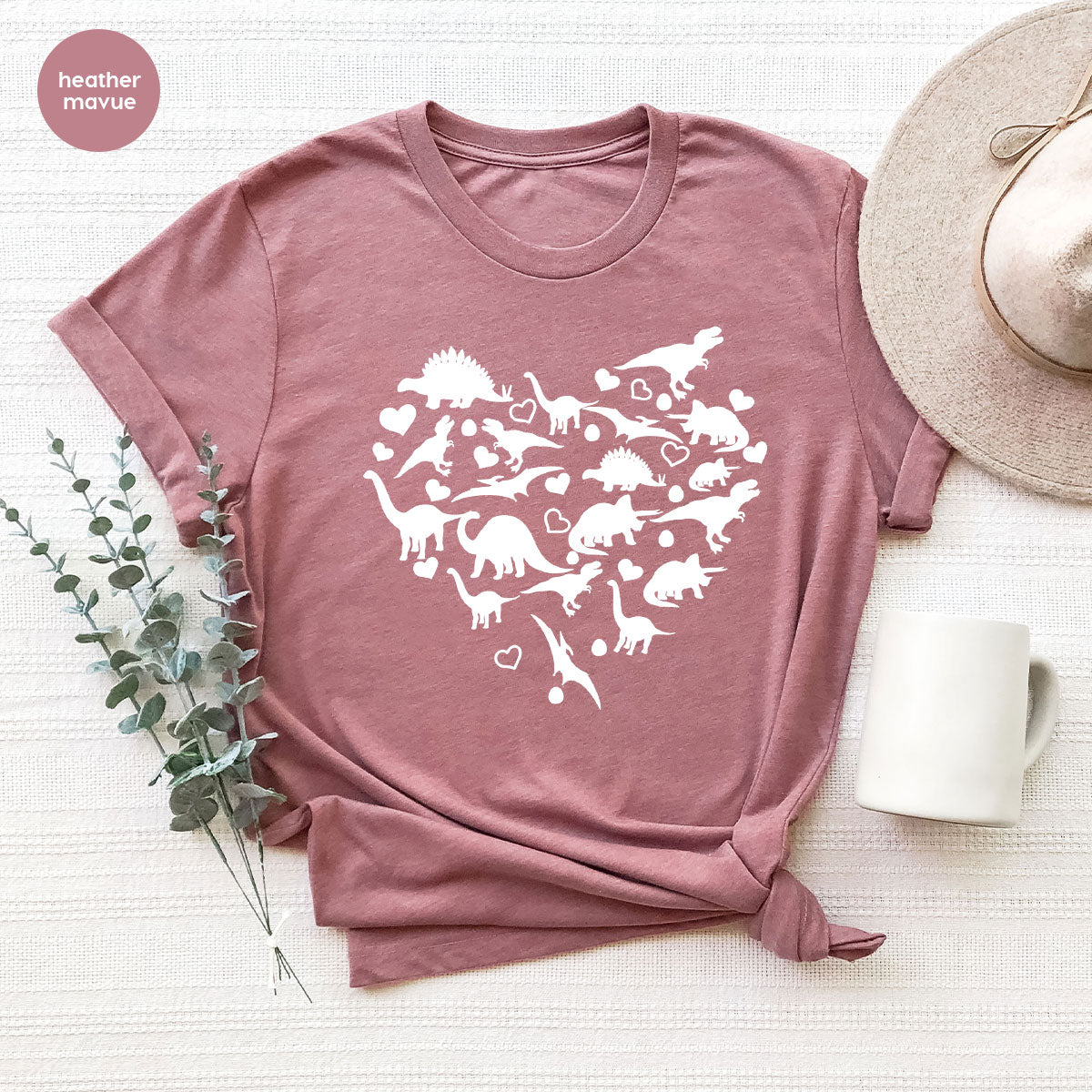Dinosaur Shirt, Valentine T-Shirt, 2023 Gift product image 91