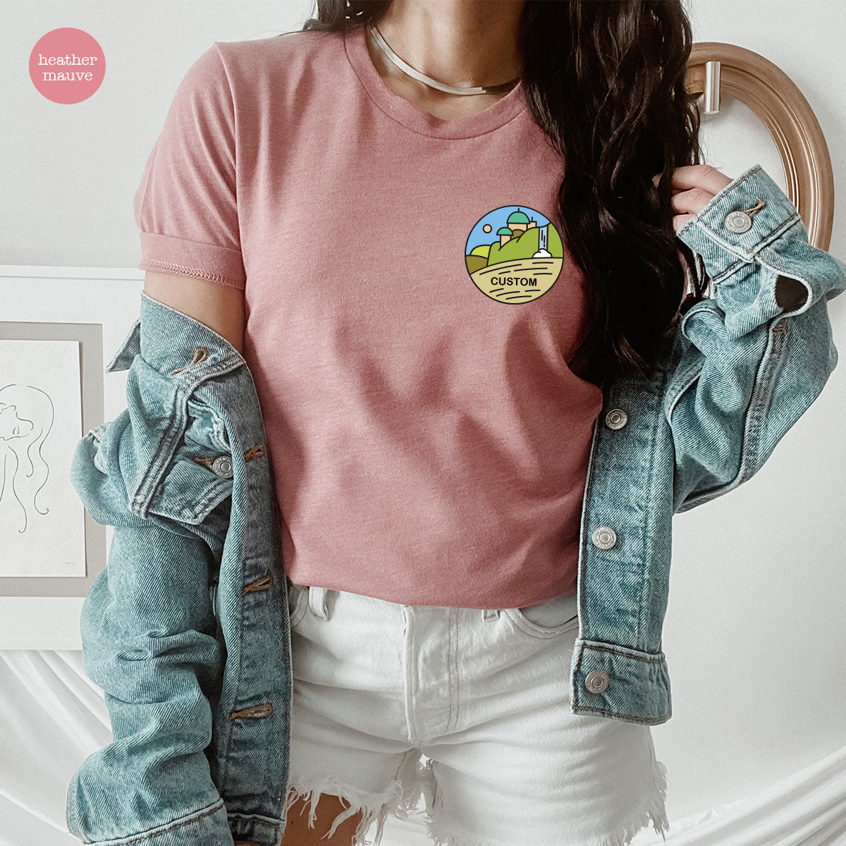 Customizable Planet Shirts, Custom Pocket Galaxy Tees product image 27
