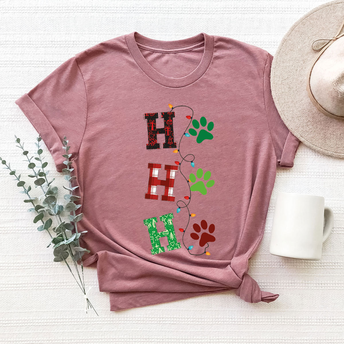 Christmas Cat Shirt, Santa Clause T-Shirt For Mom, Pet product image 82