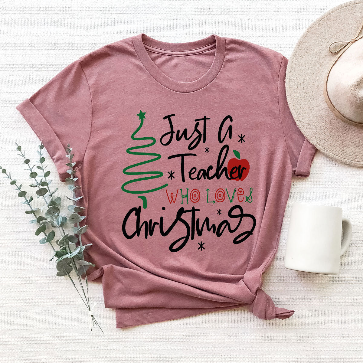2023 Christmas Love Shirt, Just A Teach Who Loves Tee, Xmas product image 82