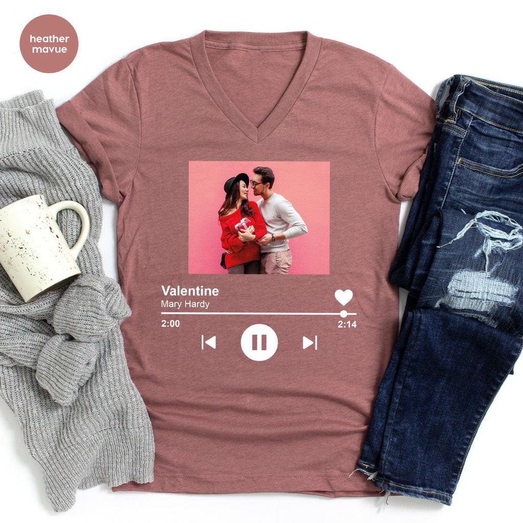 Custom Photo Valentine's Day Shirt, Personalized Gift product image 51
