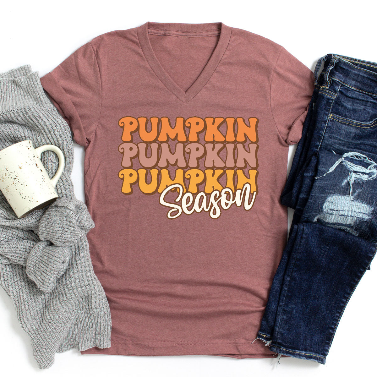 Fall Shirt, Pumpkin Season Thanksgiving 2022 T-Shirt, Cute product image 68