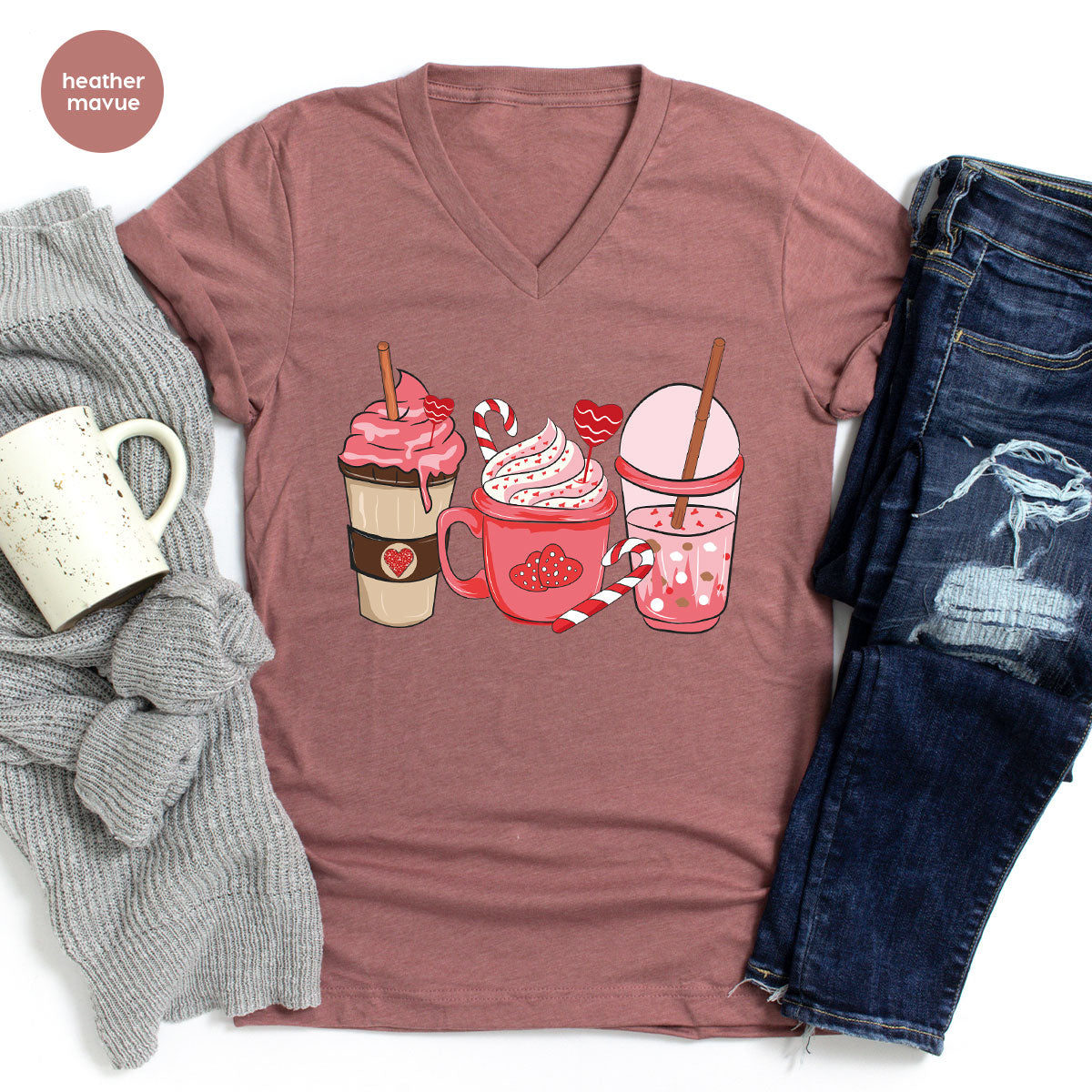 Valentine Drinking Shirt, Valentine's Day Special Gift product image 109