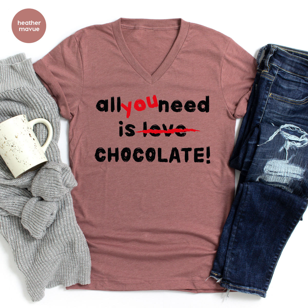 Anti Love Shirt, Chocolate T-Shirt, Valentine's Day product image 95