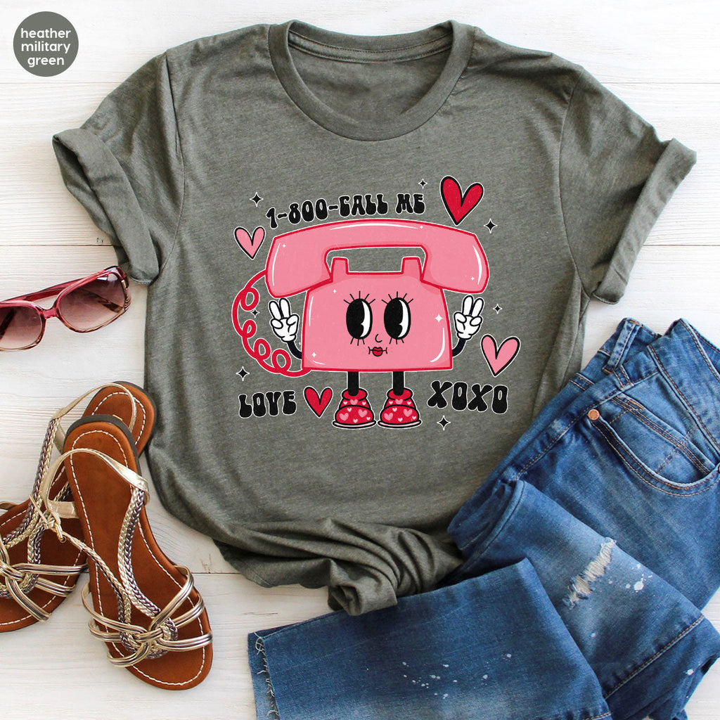 Call Me Lover Shirt, Funny Valentine's Day Cute Love T-Shirt product image 102