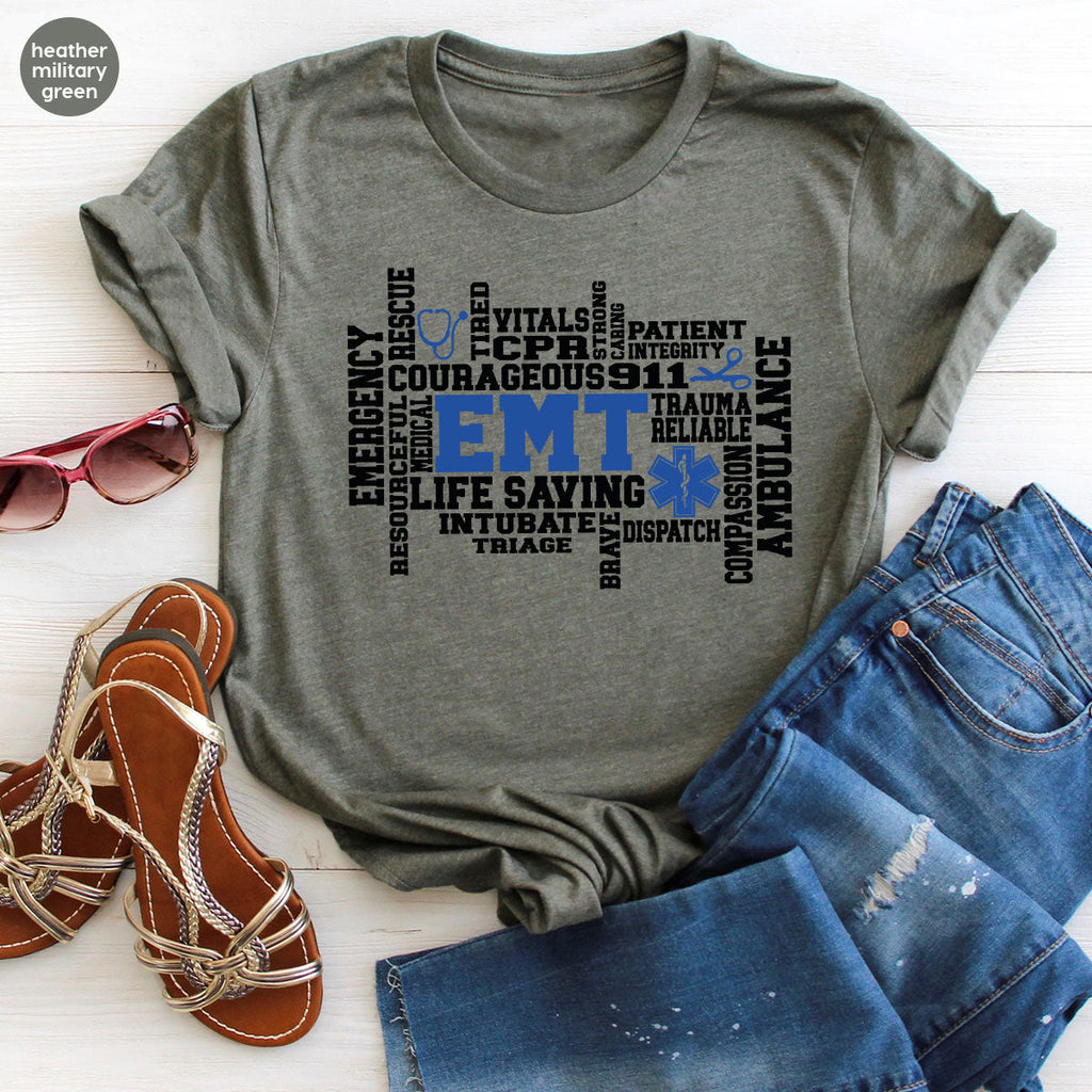 EMT Shirt, Gift For Paramedics, Life Saving T-Shirt product image 102