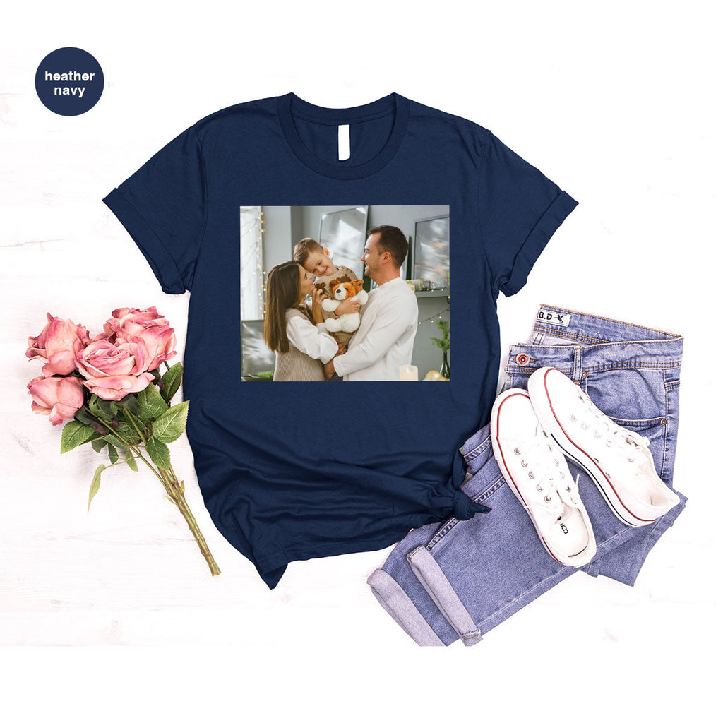 Custom Family T-Shirt, Customizable Photo Shirt, Baby Tee, product image 88