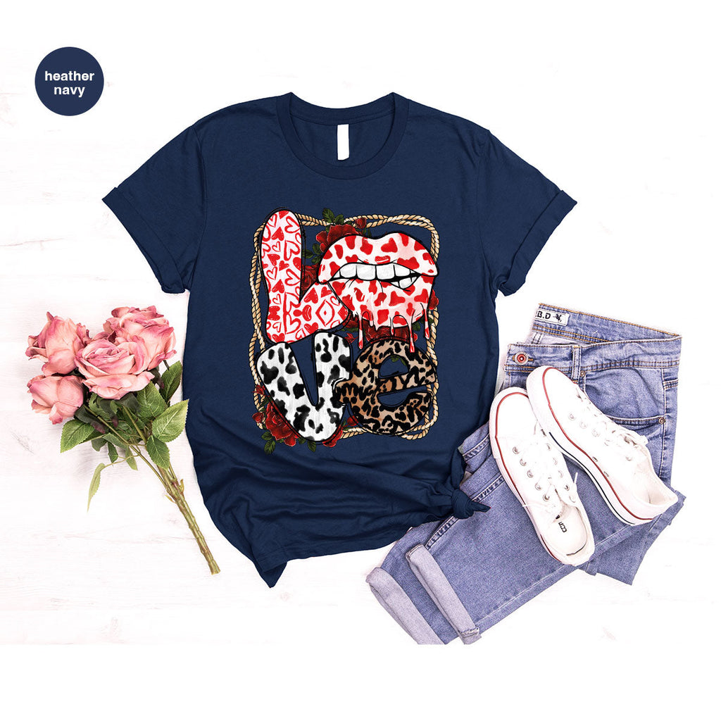 Love Shirt, Lovers Gift, Cool Valentine's Day T-Shirt product image 103