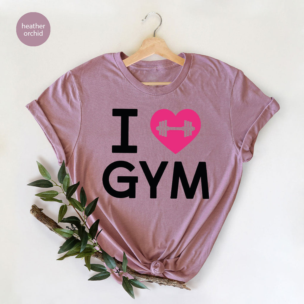 Fitness T-Shirt, GYM Shirt, I Love For Bodybuilder product image 22
