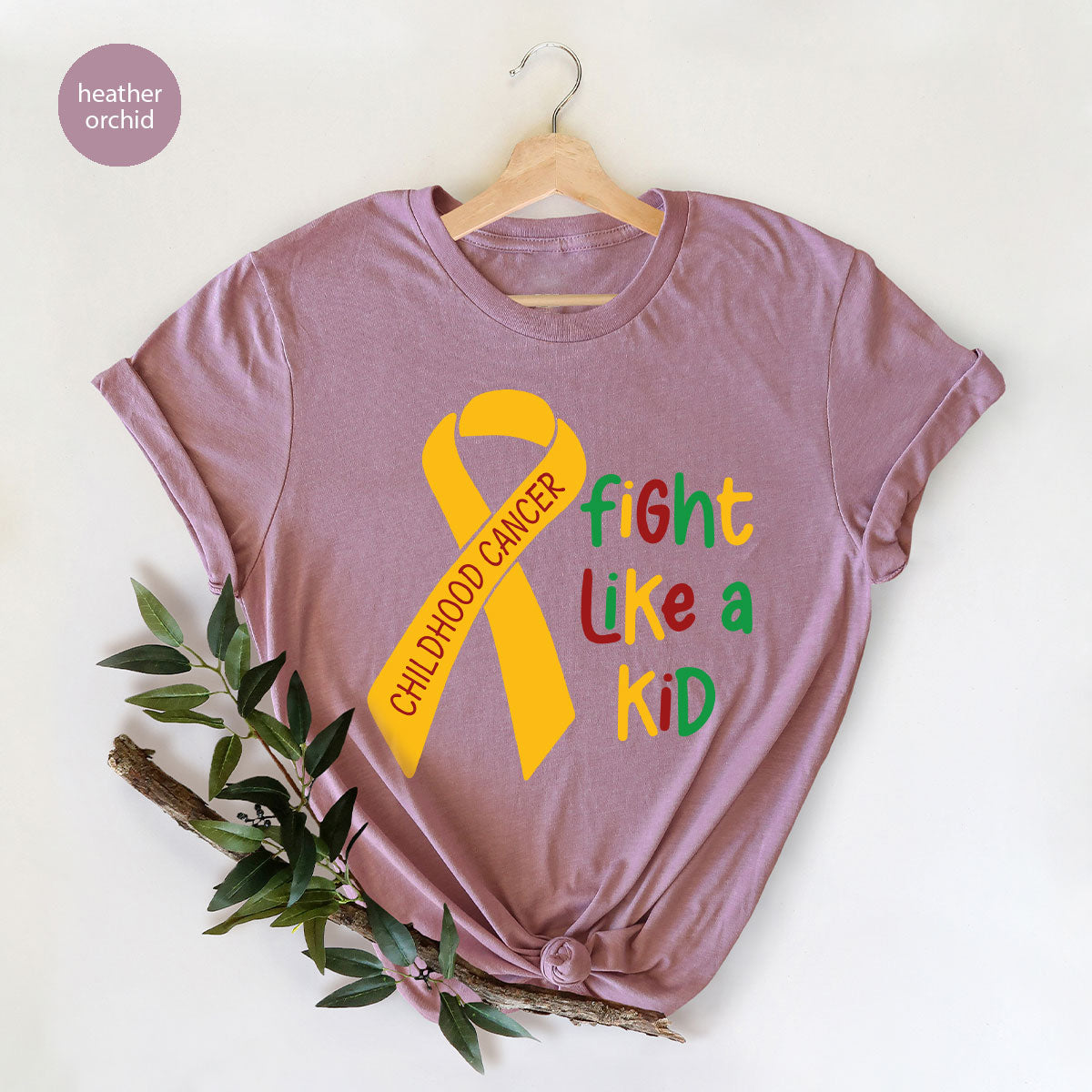 Fighting Like A Kid Shirt, Cancer Fight Childhood Canver product image 86