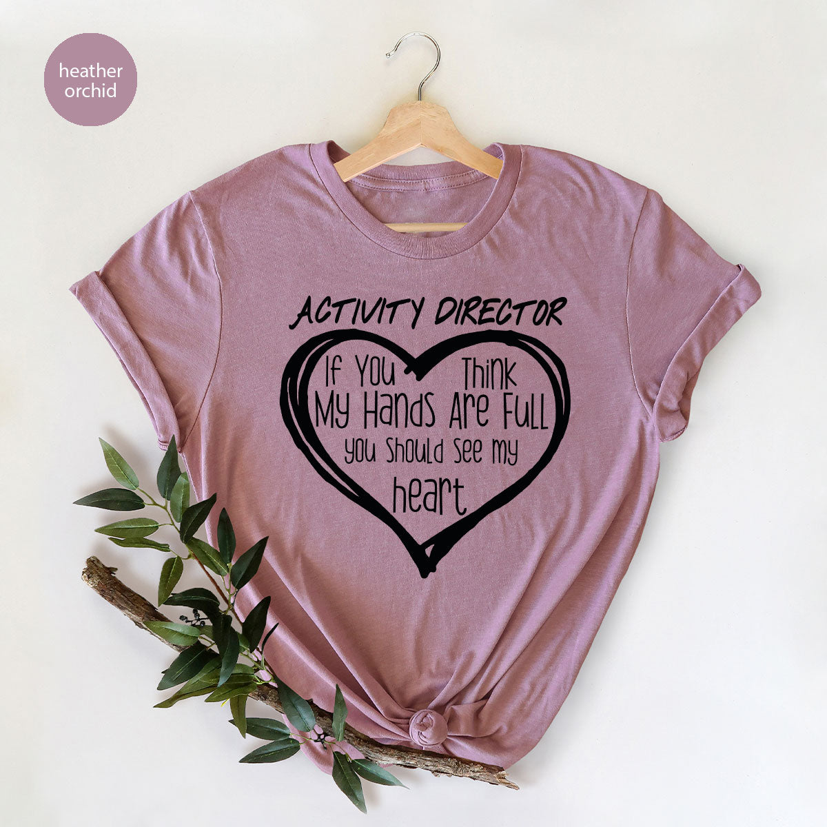 Activity Director Shirt, Love Heart Gift For Couples product image 88