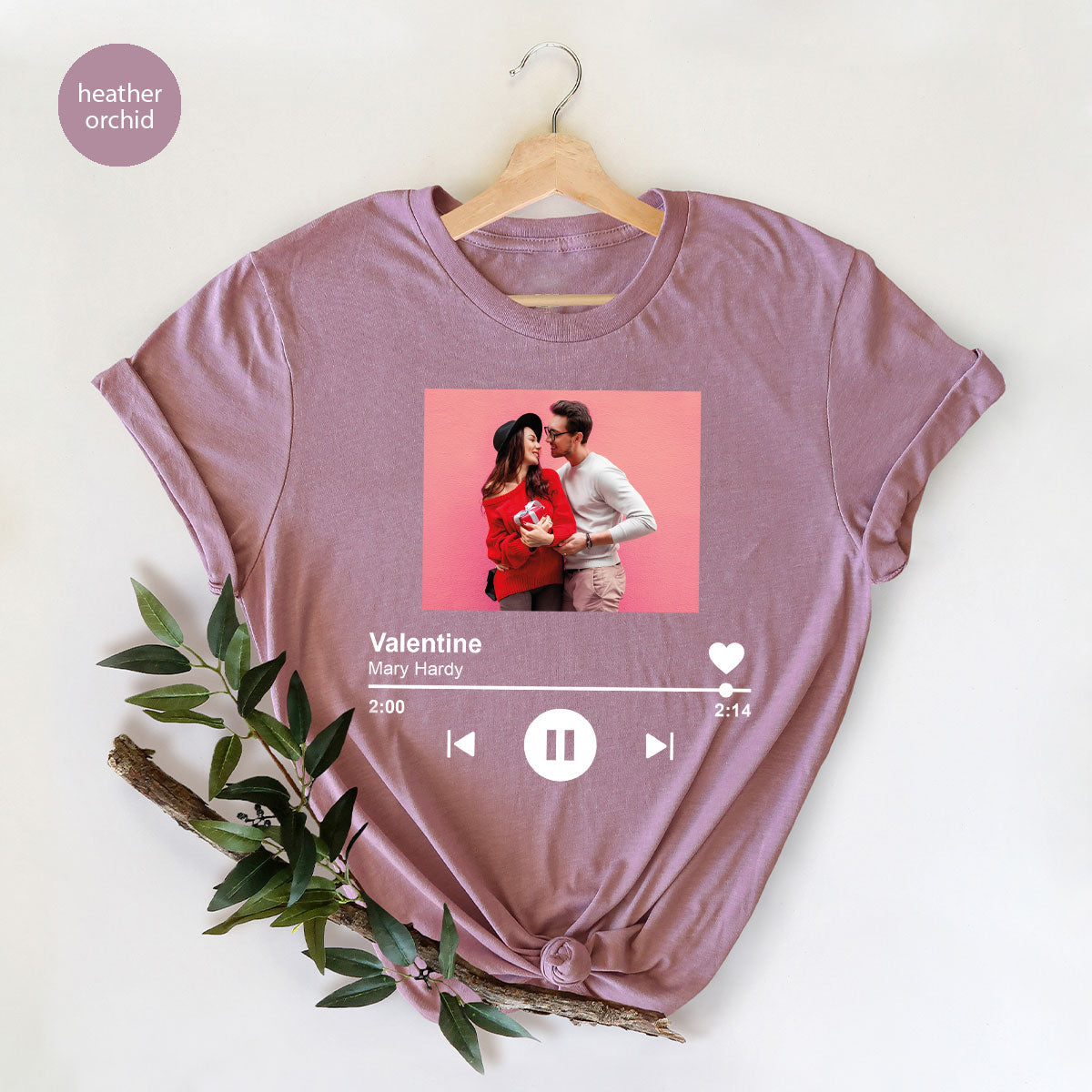 Custom Photo Valentine's Day Shirt, Personalized Gift product image 54