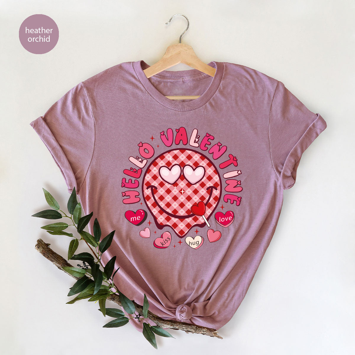 Hello Valentine Shirt, Valentine's Day Love Gift for My product image 88