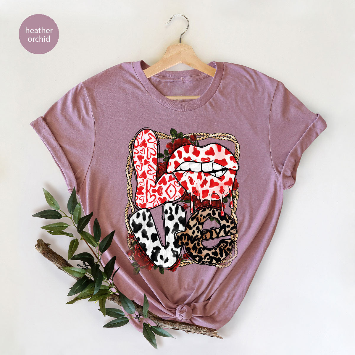 Love Shirt, Lovers Gift, Cool Valentine's Day T-Shirt product image 104