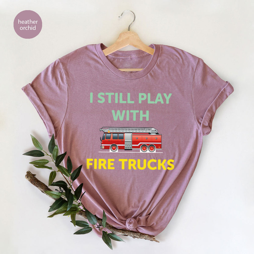 Fire Truck Shirt, Funny Fighter T-Shirt, Fireman Tee product image 104