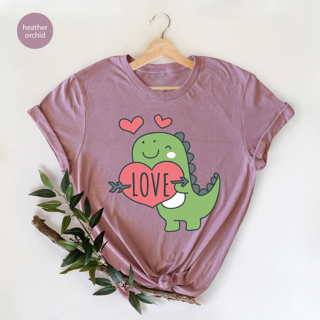 Love Shirt, Lovely Dinosaur Valentine's Day Special For product image 88