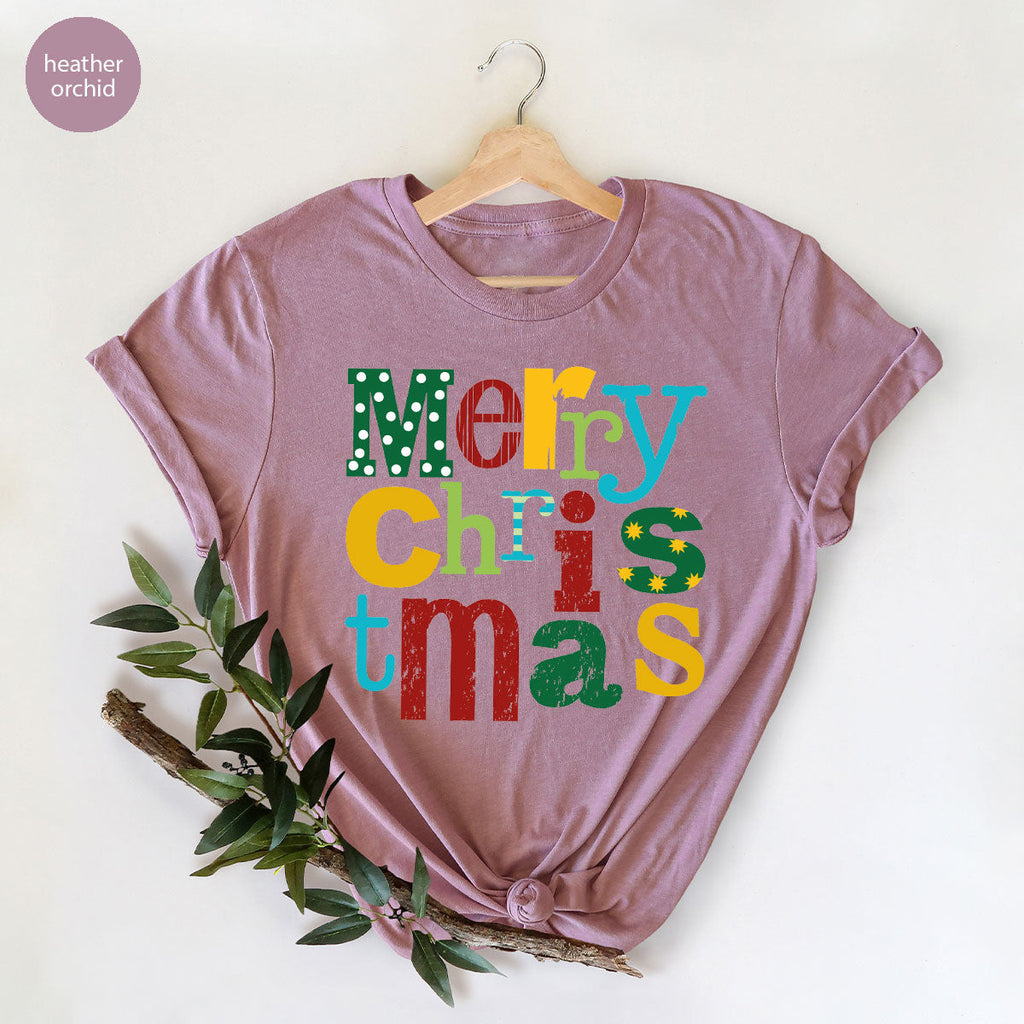 Merry Christmas Shirt, Family 2023 Tee, Xmas T-Shirt product image 76