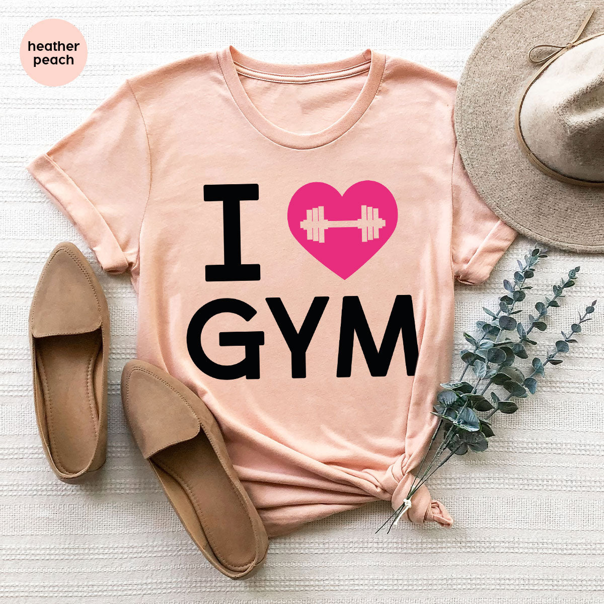 Fitness T-Shirt, GYM Shirt, I Love For Bodybuilder product image 23