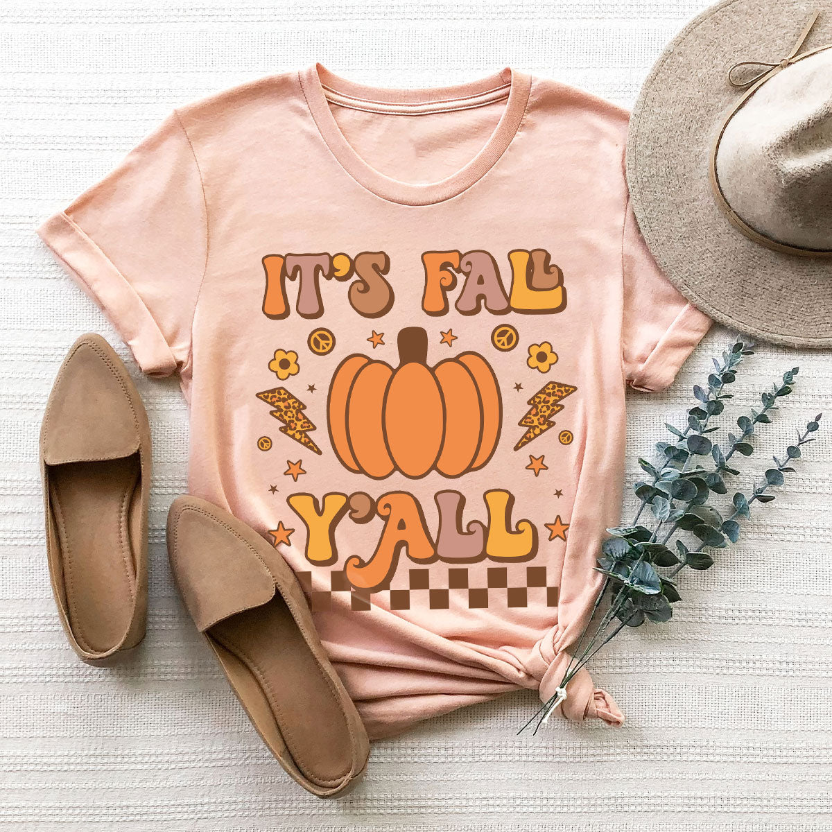 Halloween Fall Shirt, It's Y'Fall T-Shirt, Hoodie, Long product image 83