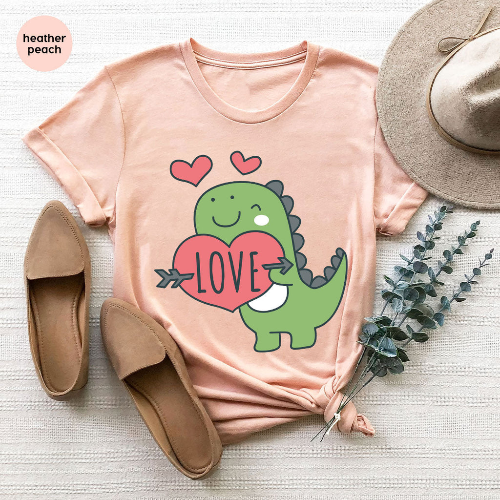 Love Shirt, Lovely Dinosaur Valentine's Day Special For product image 89