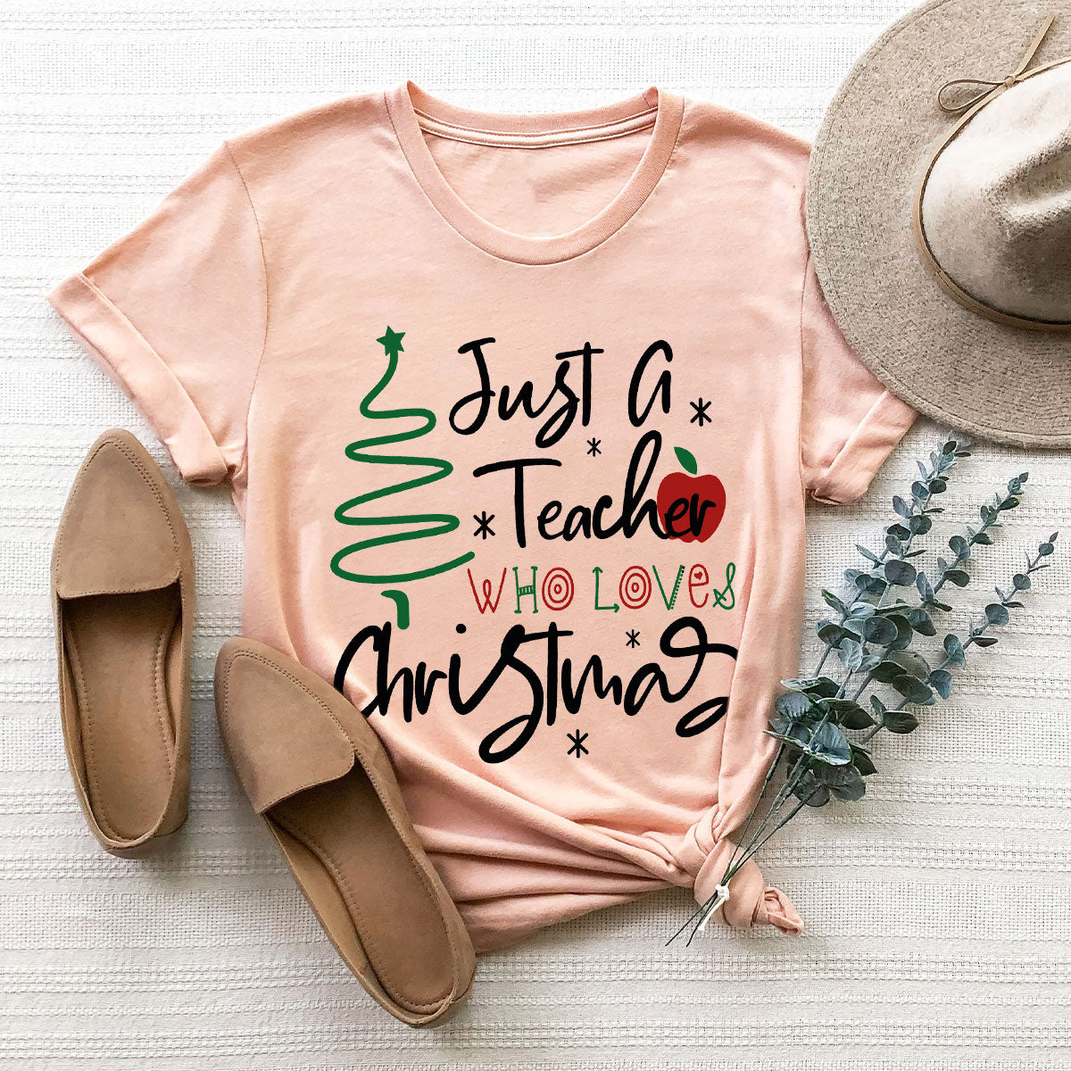 2023 Christmas Love Shirt, Just A Teach Who Loves Tee, Xmas product image 87