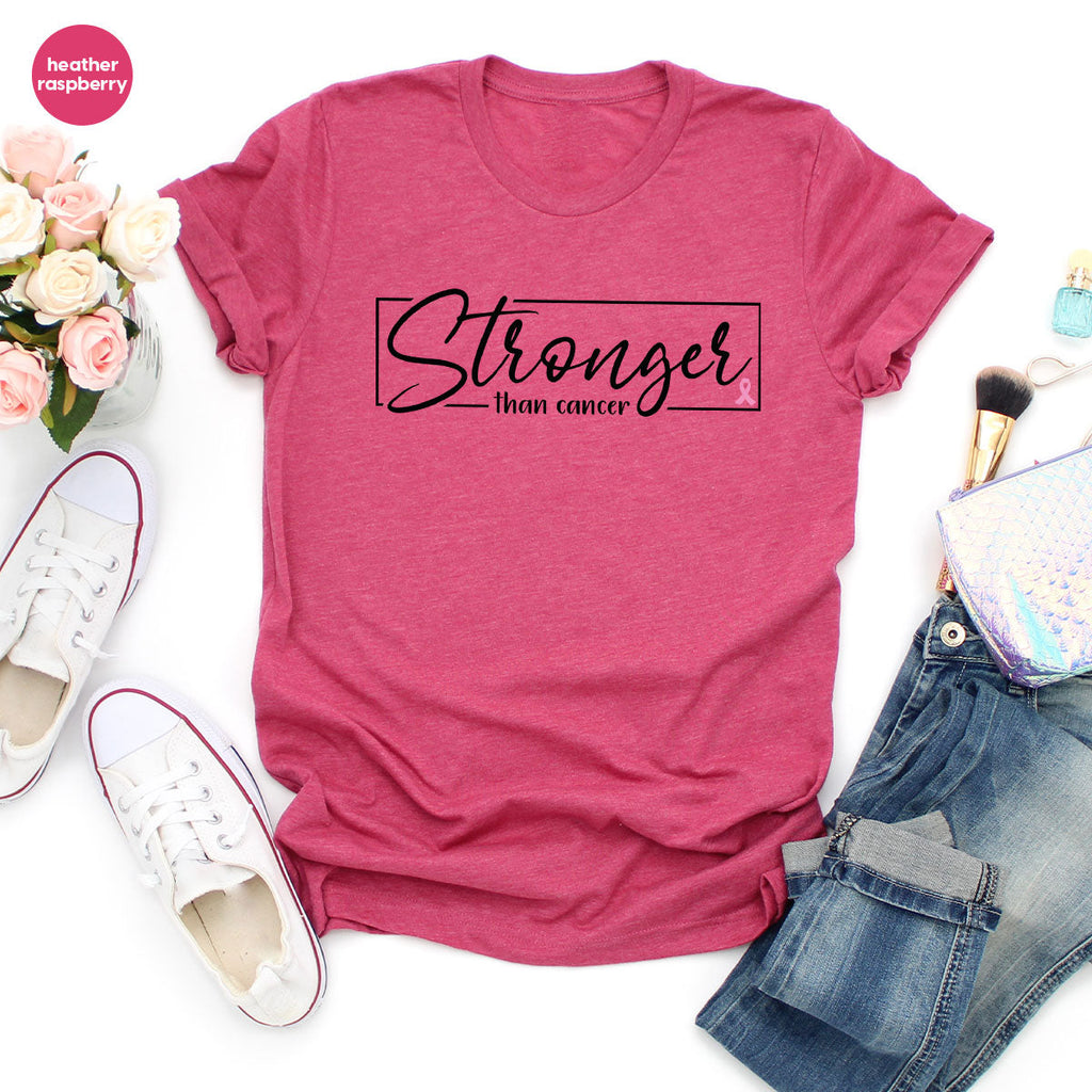 Stronger Than Cancer T-Shirt, Support Shirt, Warrior Tee product image 38