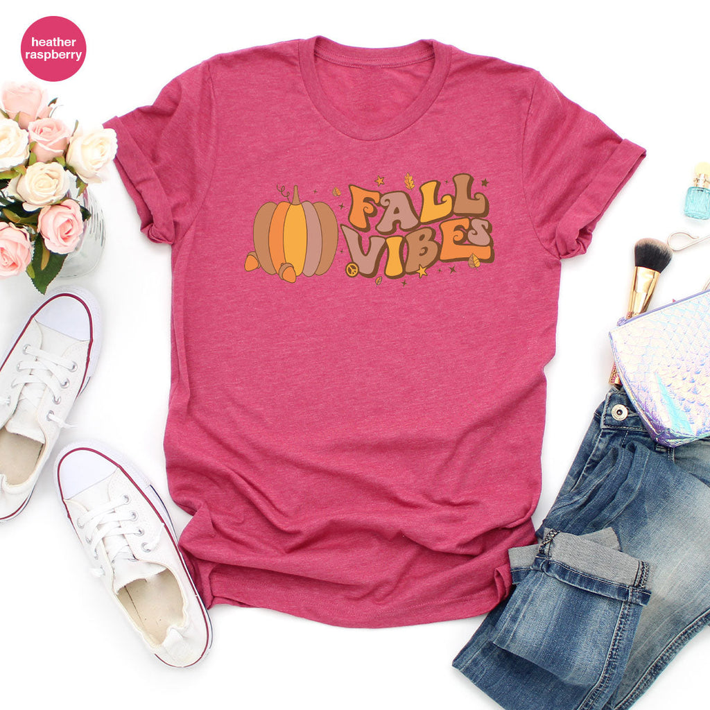Fall Vibes Shirt, Thanksgiving 2022 T-Shirt, Tee product image 76