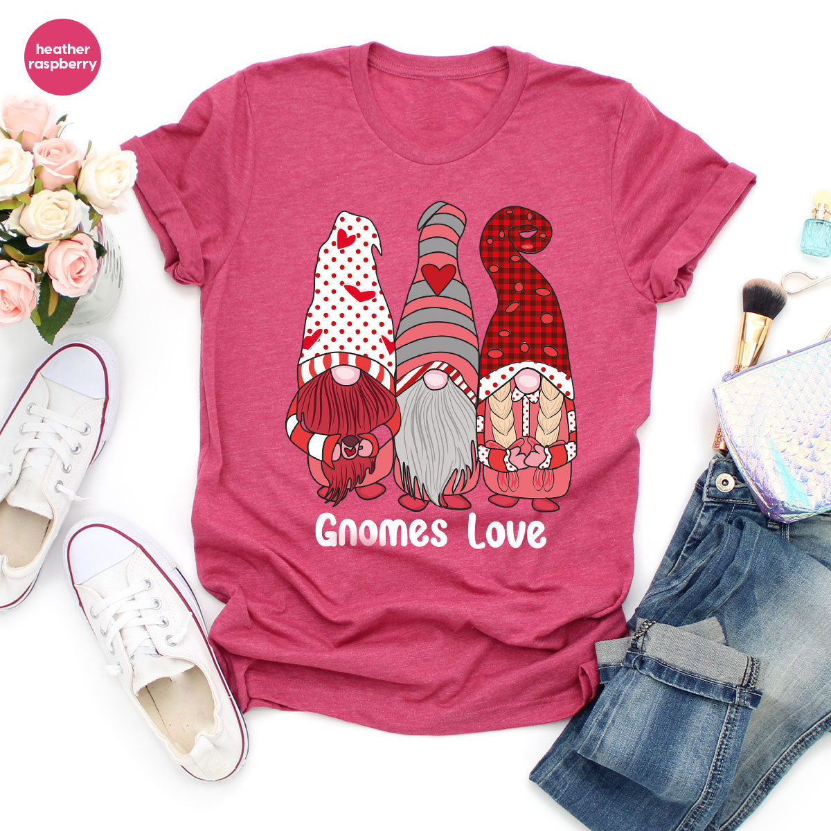 Gnomes Love Shirt, 4ever Best T-Shirt, Valentine's Day 2023 product image 116