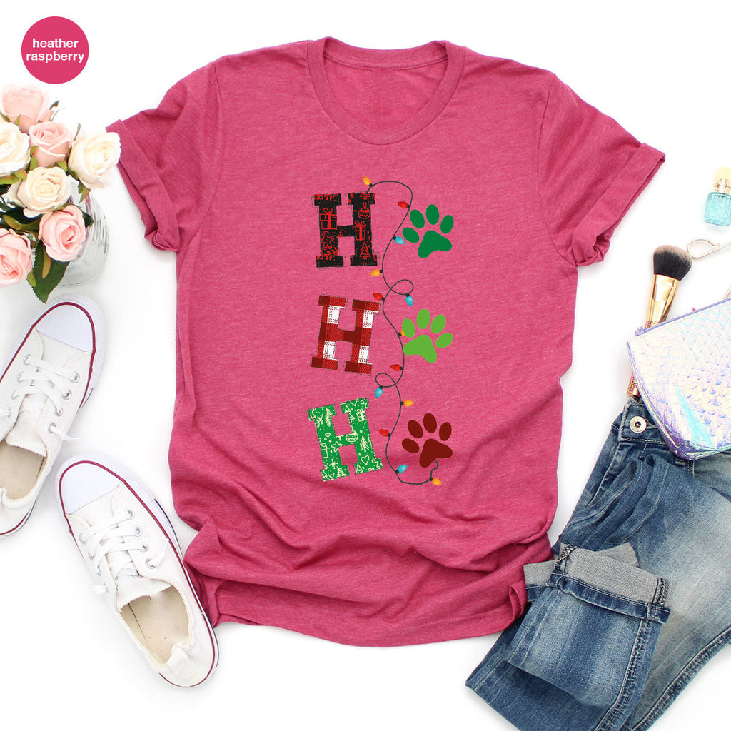 Christmas Cat Shirt, Santa Clause T-Shirt For Mom, Pet product image 88