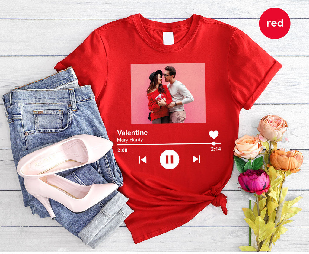 Custom Photo Valentine's Day Shirt, Personalized Gift product image 57