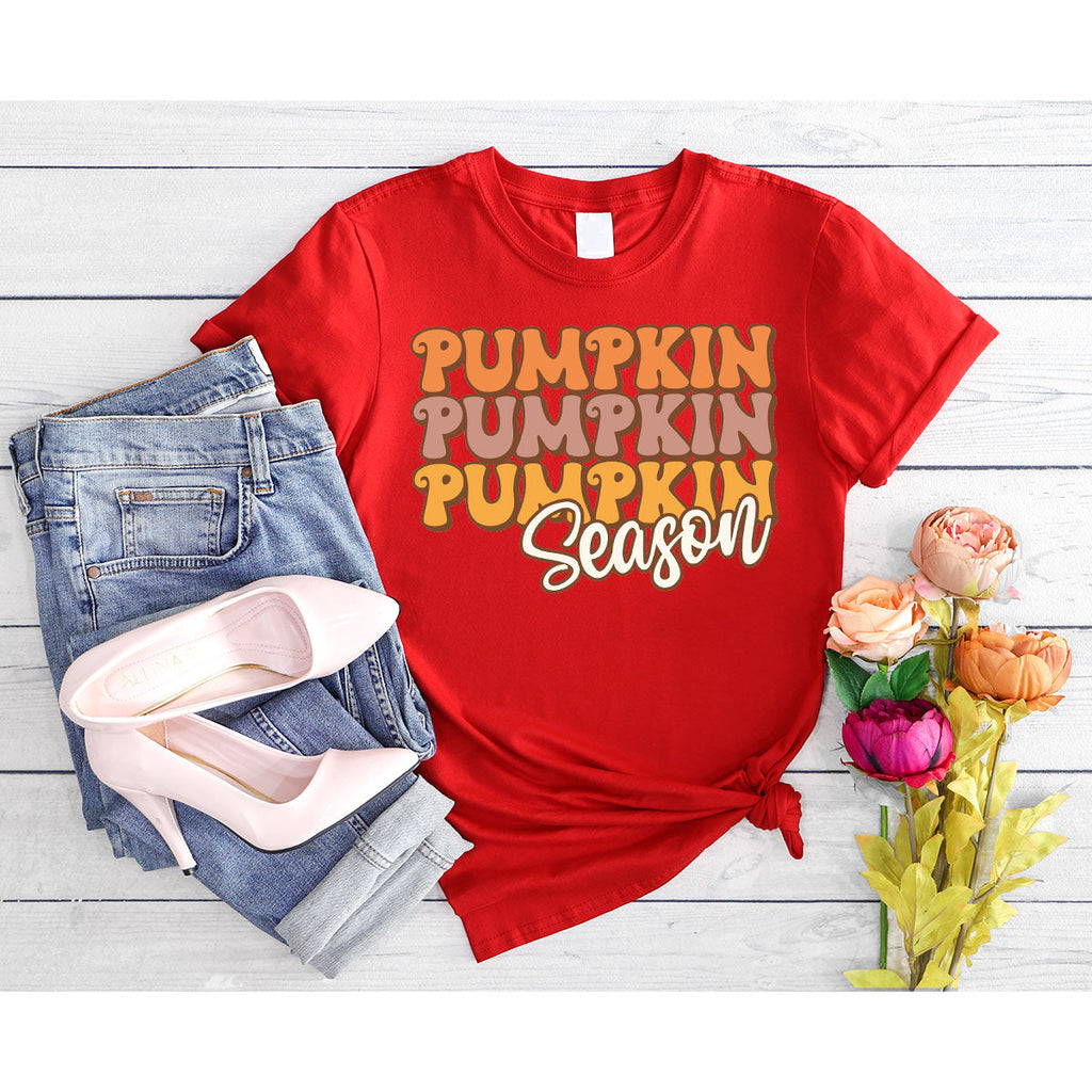 Fall Shirt, Pumpkin Season Thanksgiving 2022 T-Shirt, Cute product image 74