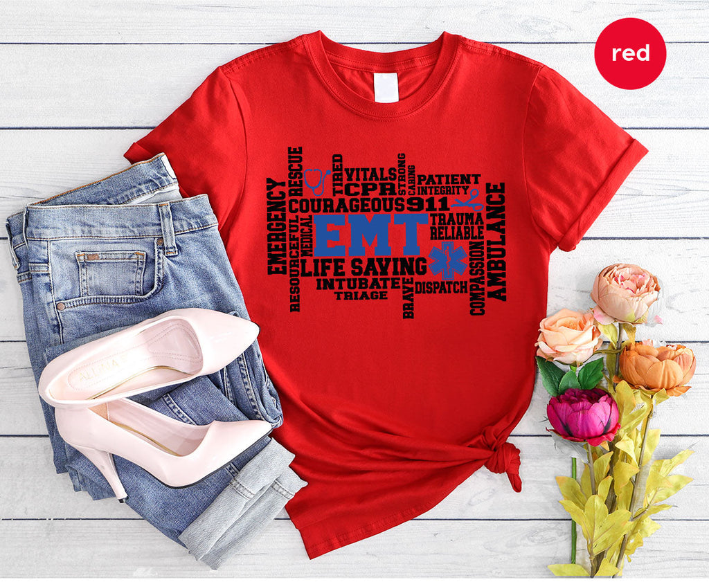 EMT Shirt, Gift For Paramedics, Life Saving T-Shirt product image 107