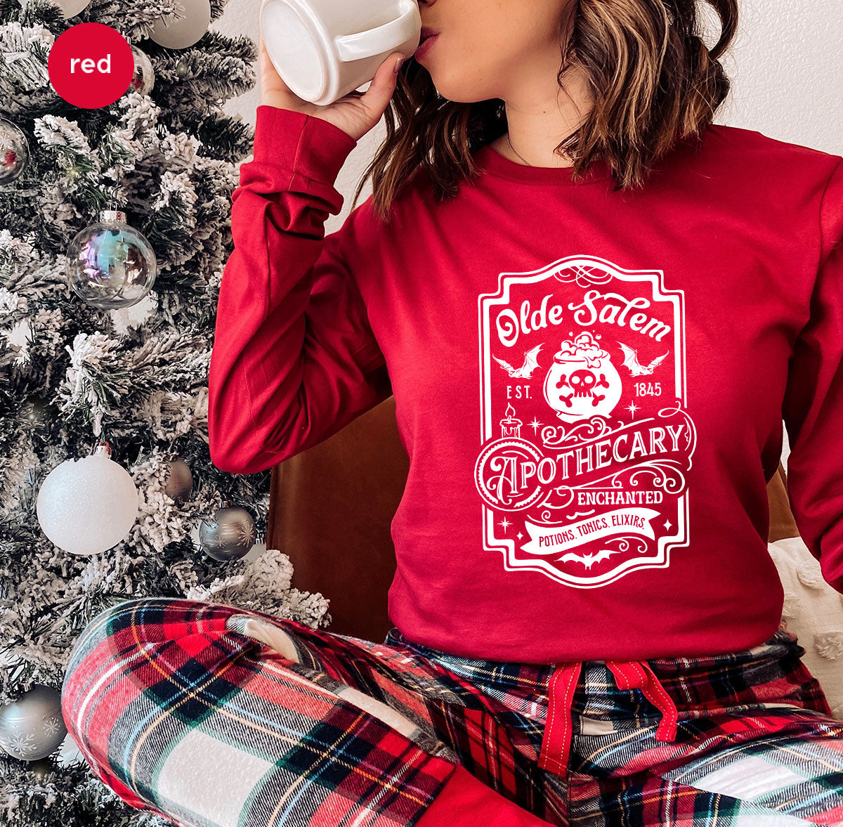 Spooky Season Clothing, Witches Crewneck Sweatshirts product image 114