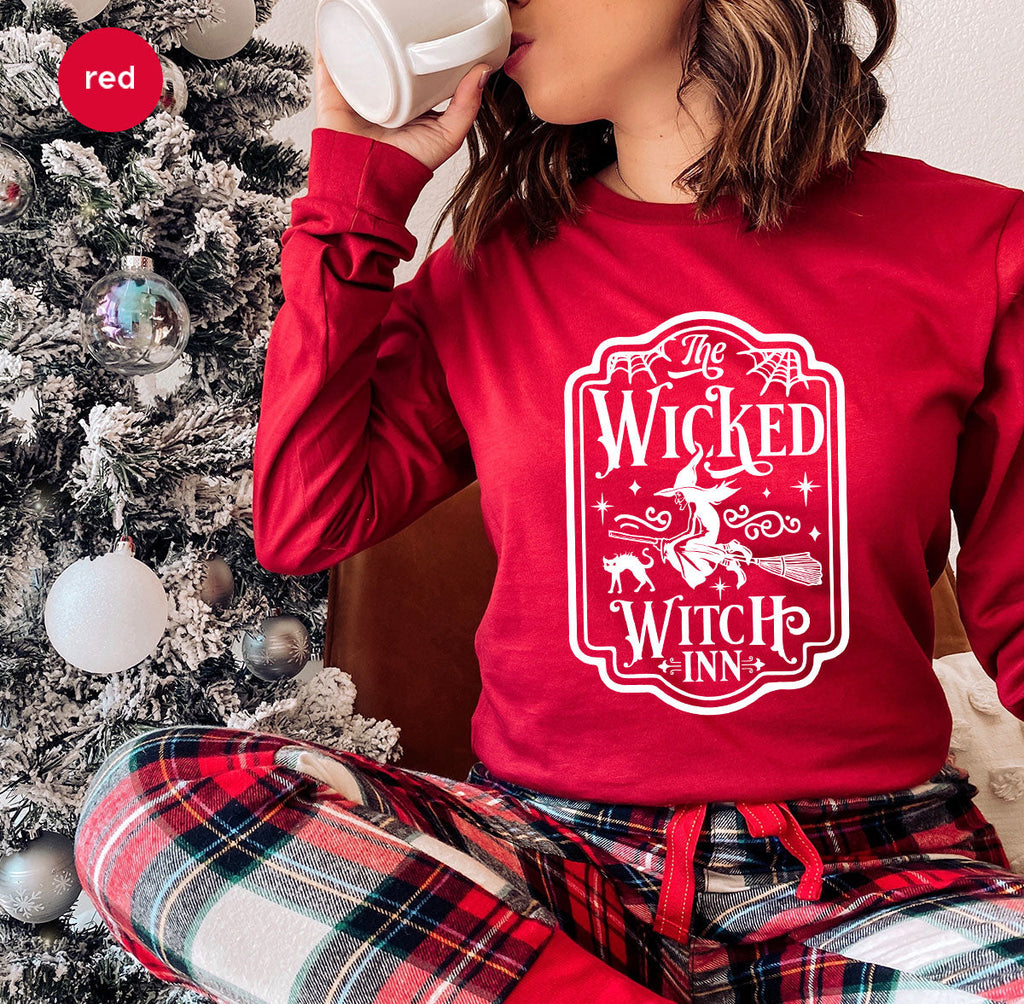 Witch Crewneck Sweatshirt, Halloween Shirts for Women product image 128