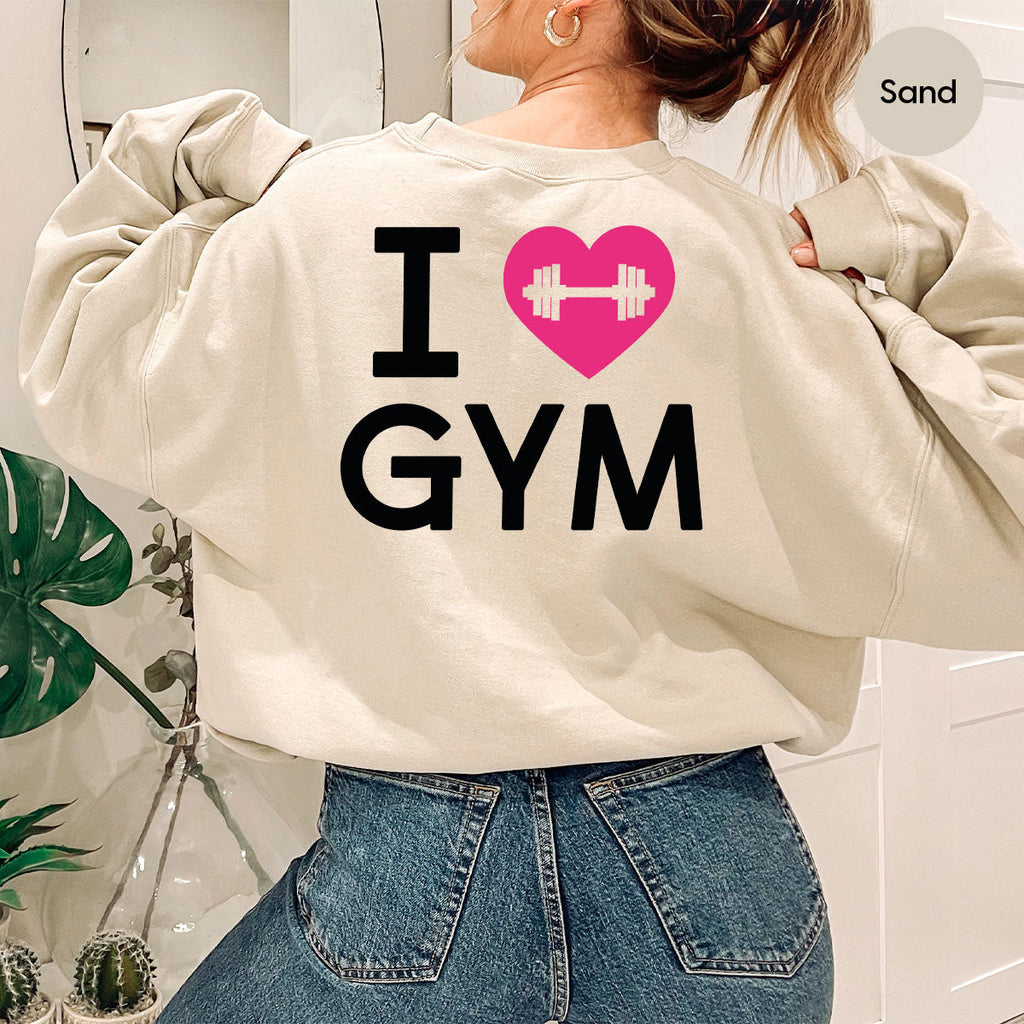 Fitness T-Shirt, GYM Shirt, I Love For Bodybuilder product image 26