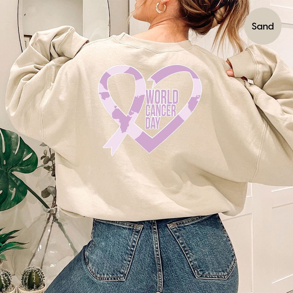 World Cancer Day Gift, T-Shirt, Support Shirt product image 5