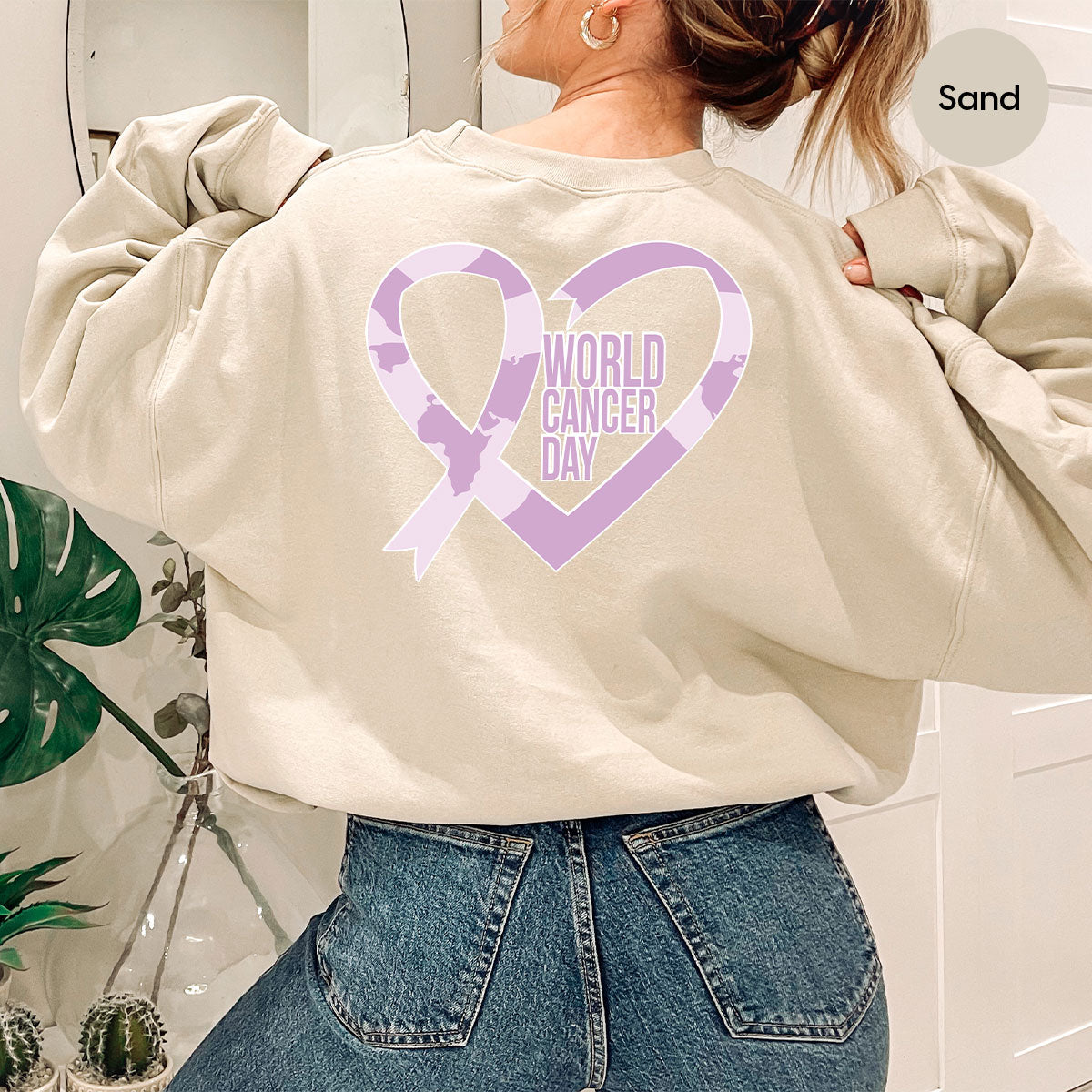 World Cancer Day Gift, T-Shirt, Support Shirt product image 5