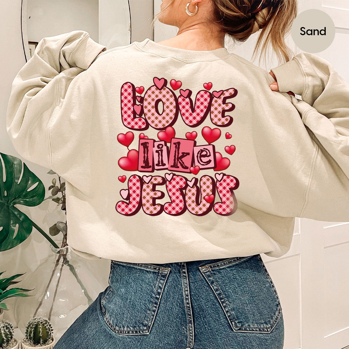 Love Like Jesus Shirt, Valentine's Day Best Gift for Lovers product image 109