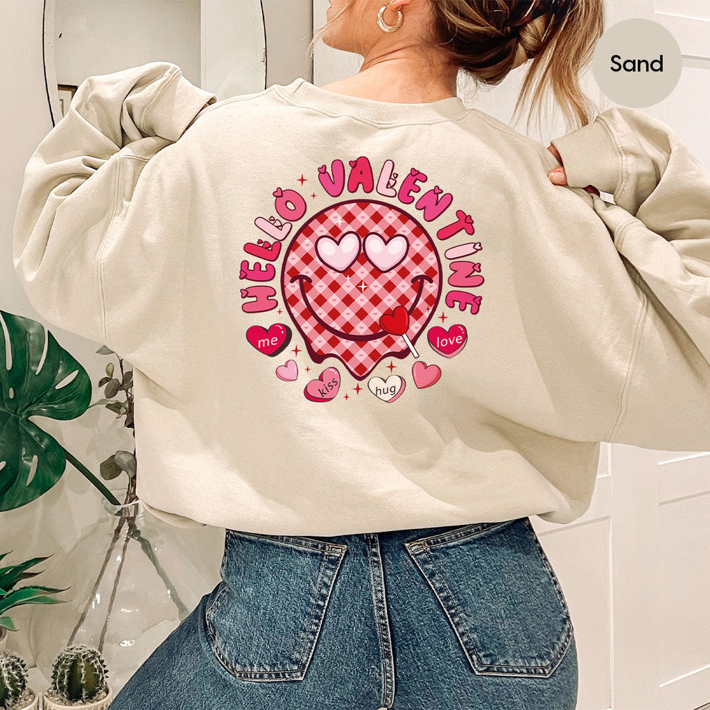 Hello Valentine Shirt, Valentine's Day Love Gift for My product image 93