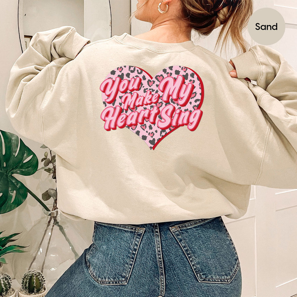 You Make My Heart Sing Shirt, Valentine's Day Romantic Gift product image 109