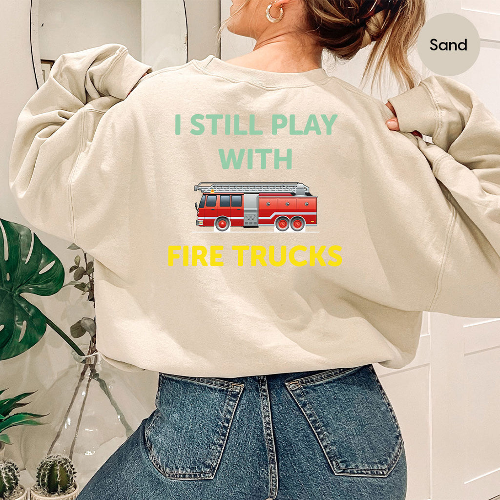 Fire Truck Shirt, Funny Fighter T-Shirt, Fireman Tee product image 1