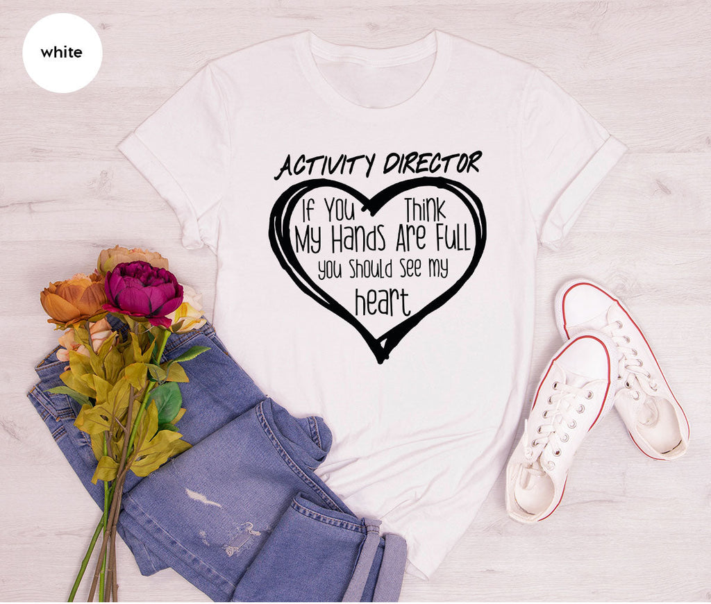 Activity Director Shirt, Love Heart Gift For Couples product image 95