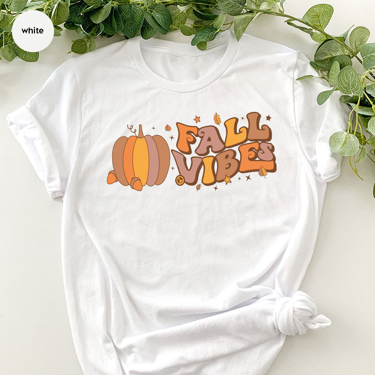Fall Vibes Shirt, Thanksgiving 2022 T-Shirt, Tee product image 79