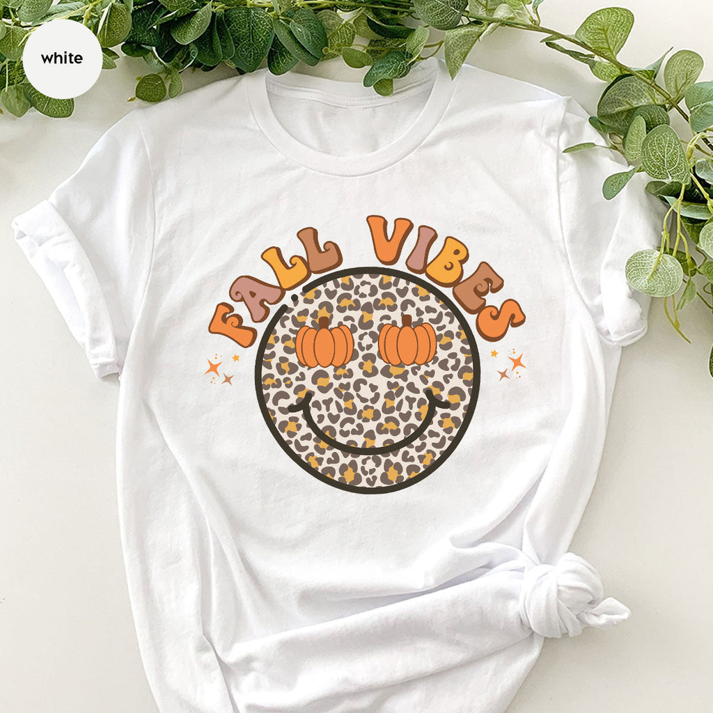 Fall Vibes Smile Shirt, 2022 T-Shirt, Funny Thanksgiving product image 83