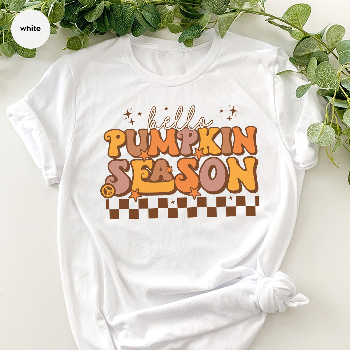 Pumpkin Season Shirt, Thanksgiving 2022 Design Tee product image 87