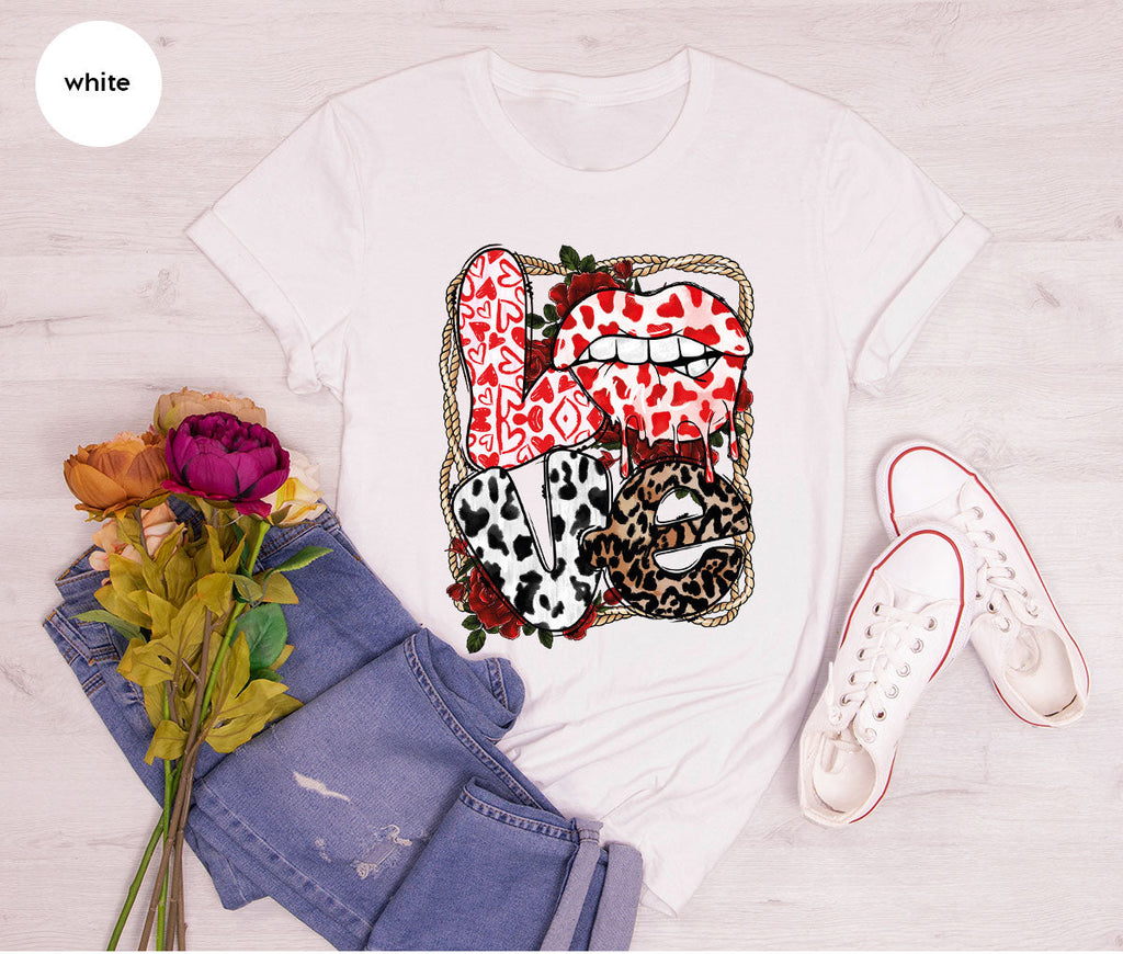 Love Shirt, Lovers Gift, Cool Valentine's Day T-Shirt product image 110