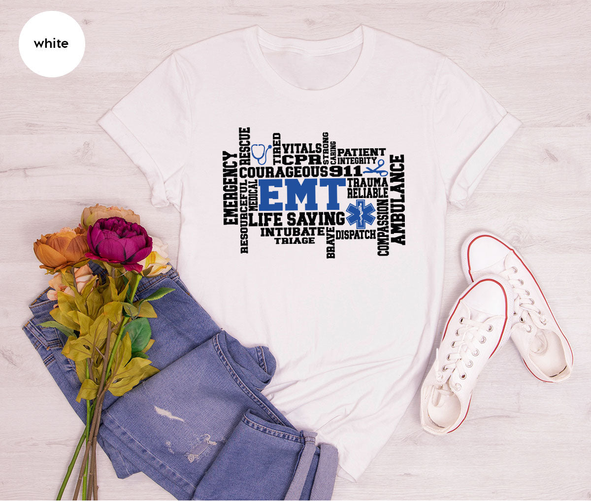 EMT Shirt, Gift For Paramedics, Life Saving T-Shirt product image 110
