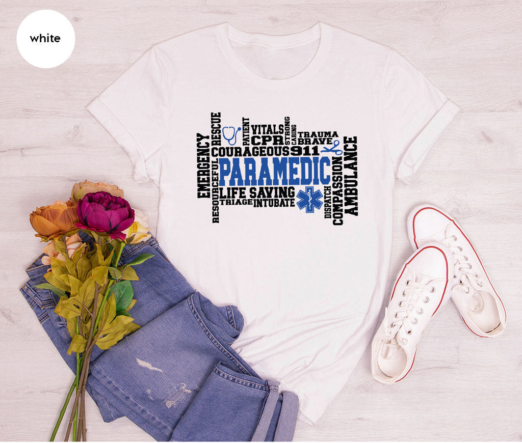 Paramedic T-Shirt, Ambulance Shirt, Life Saver Gift For product image 105